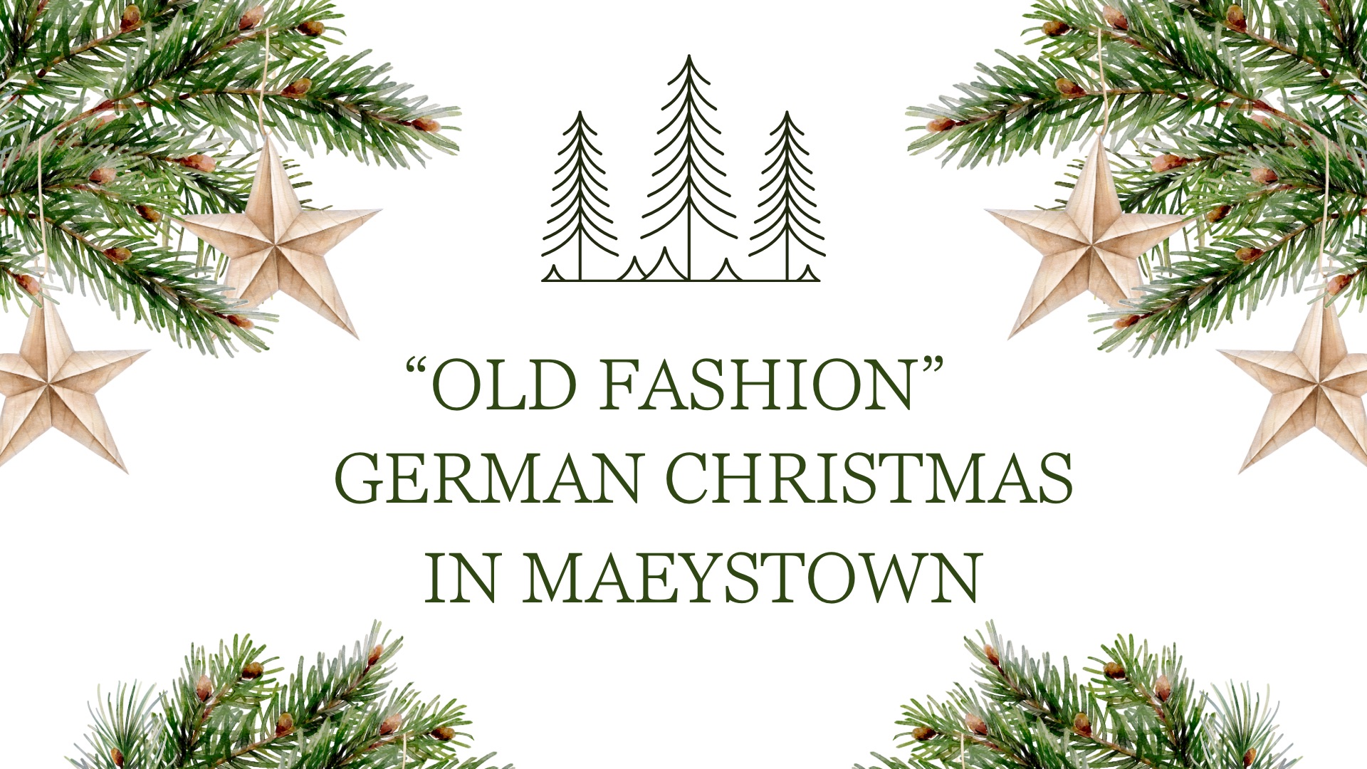 Old Fashioned German Christmas